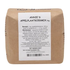 Molen de Hoop Annie's Appelplaatkoek-mix 1kg* Banketmixen|Bekijk Alle Mixen