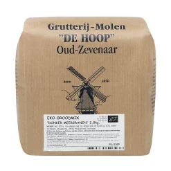 Molen de Hoop Broodmix EKO (Donker Meergranen) 2,5kg* Broodmixen|Bekijk Alle Mixen