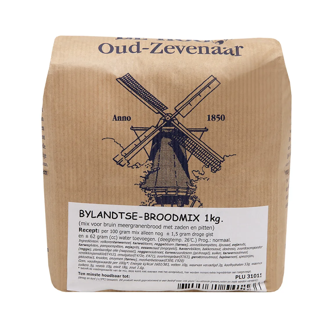 Molen de Hoop Bylandtse Broodmix 1kg* Broodmixen|Bekijk Alle Mixen