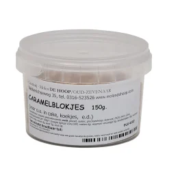 Molen de Hoop Caramelblokjes 150gr* Ijsdips|Eetbare Strooisels