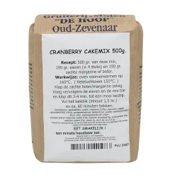 Molen de Hoop Cranberry cakemix 500gr* Banketmixen|Bekijk Alle Mixen
