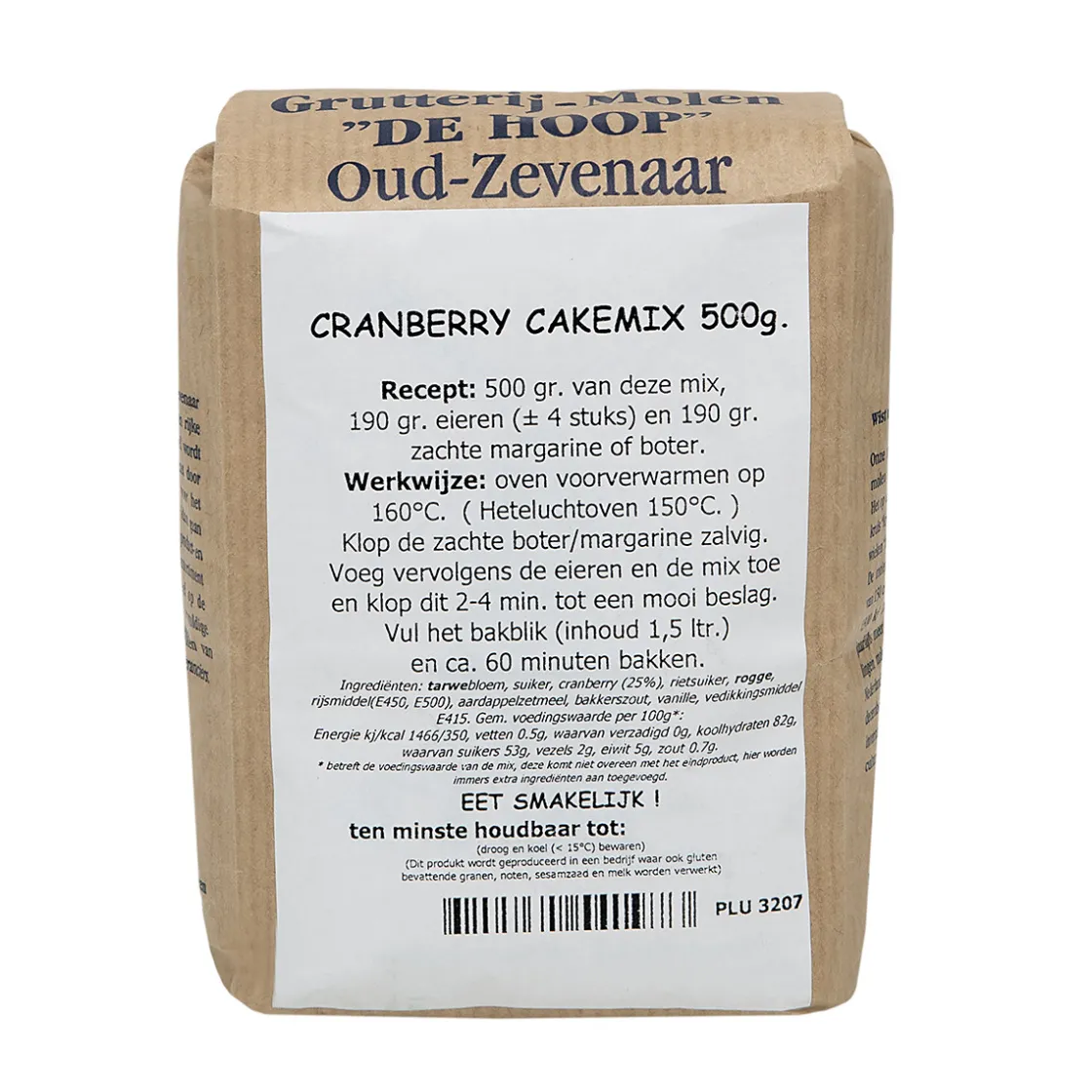 Molen de Hoop Cranberry cakemix 500gr* Banketmixen|Bekijk Alle Mixen