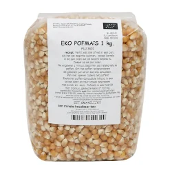 Molen de Hoop EKO Pofmais 1kg* Zaden, Granen, Noten En Vruchten