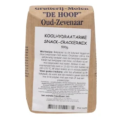 Molen de Hoop Koolhydraatarme Snack-Crackermix 500 gram* Banketmixen|Bekijk Alle Mixen