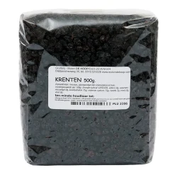 Molen de Hoop Krenten 500gr* Zaden, Granen, Noten En Vruchten
