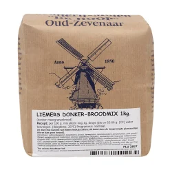 Molen de Hoop Liemers Donker Broodmix 1kg* Broodmixen|Bekijk Alle Mixen