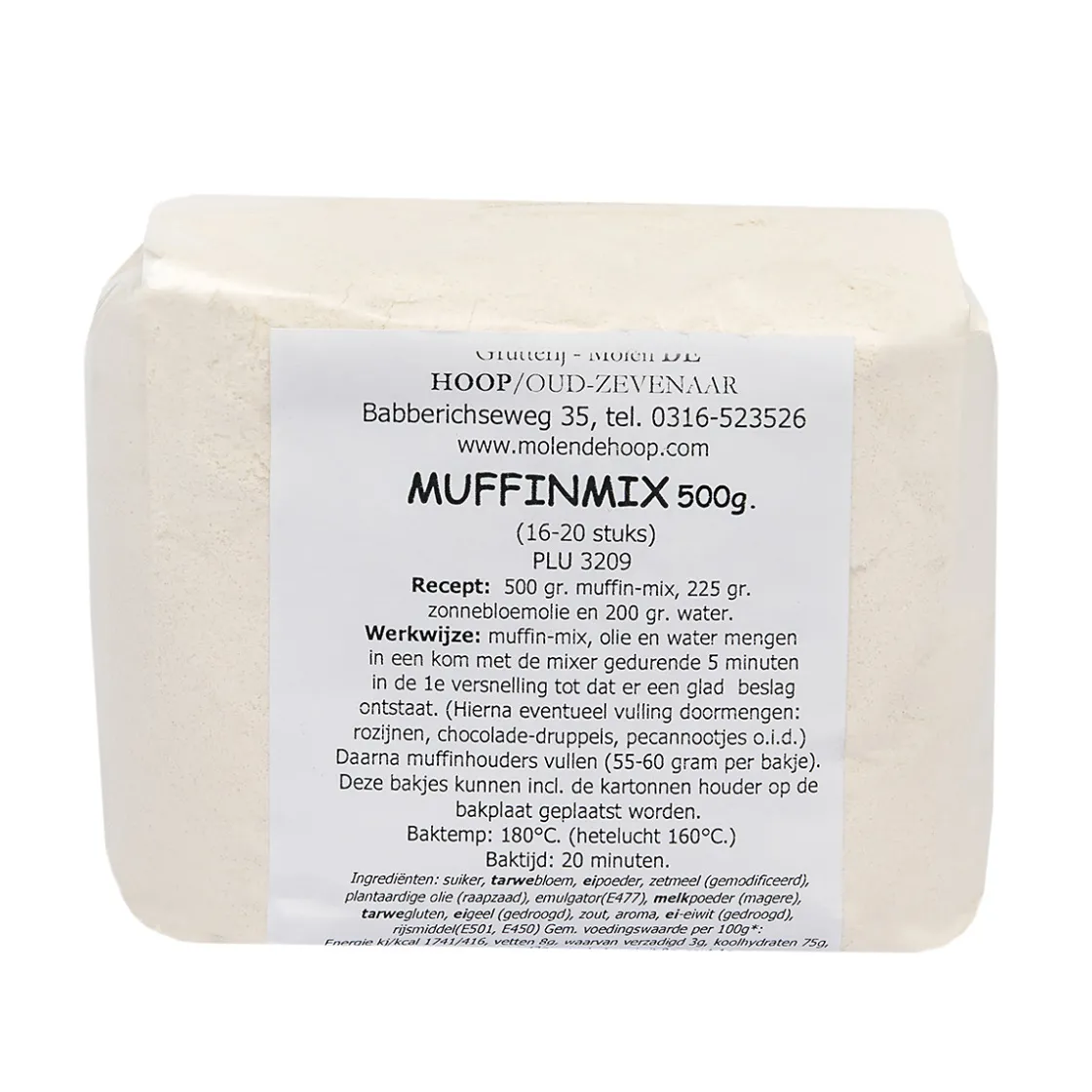 Molen de Hoop Muffin-mix 500gr* Banketmixen|Bekijk Alle Mixen