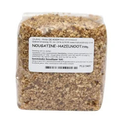 Molen de Hoop Nougatine hazelnoot 250gr* Ijsdips|Eetbare Strooisels
