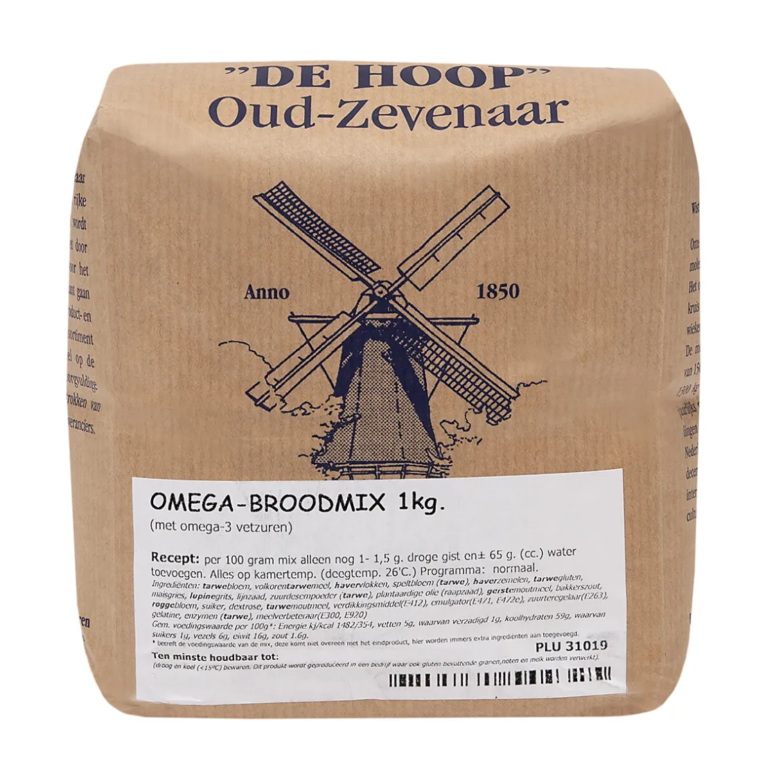 Molen de Hoop Omega Broodmix 1kg* Broodmixen|Bekijk Alle Mixen