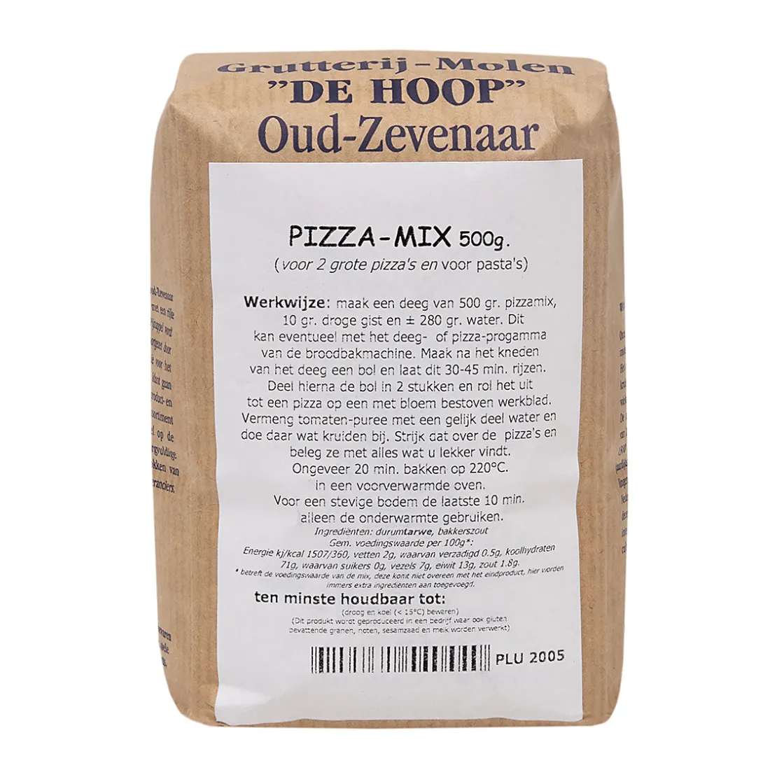 Molen de Hoop Pizza/Pasta mix 500gr* Broodmixen|Bekijk Alle Mixen