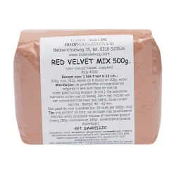 Molen de Hoop Red Velvet Cakemix 500gr* Banketmixen|Bekijk Alle Mixen