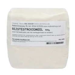 Molen de Hoop Rijstestrooimeel 500gr* Bloem En Meel