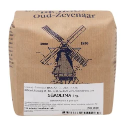 Molen de Hoop Semolina (Pastabloem) 1kg* Bloem En Meel