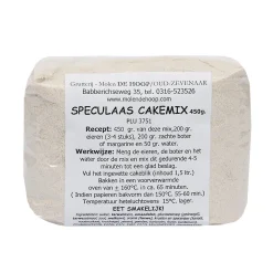 Molen de Hoop Speculaas Cakemix 450gr* Banketmixen|Bekijk Alle Mixen