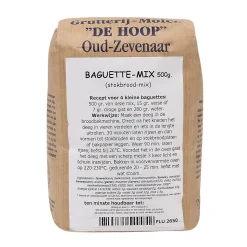 Molen de Hoop Stokbroodmix baquette 500gr* Broodmixen|Bekijk Alle Mixen