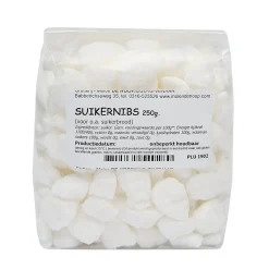 Molen de Hoop Suikernibs 250gr* Suiker En Zout