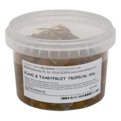Molen de Hoop Vlaai en Taartfruit Tropical 500 gr.* Fruit En Vanille|Fruitvullingen