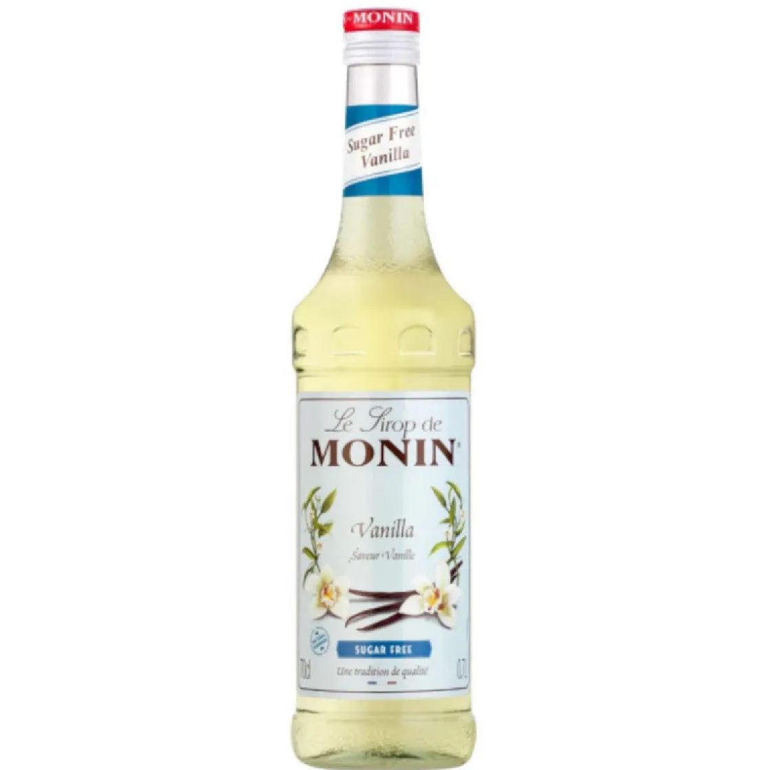 Monin Siroop Suikervrij Vanille 700ml* Smaakstoffen