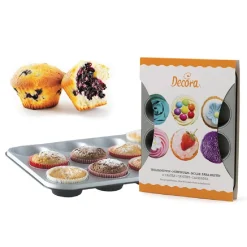 Decora Muffin / Cupcake Bakvorm 12 stuks* Speciale Bakvormen