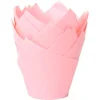 House of Marie Muffin Cups HoM Tulp Baby Roze 36st.* Bakvormen Papier