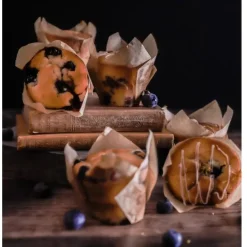 House of Marie Muffin Cups HoM Tulp Kraft 200st.* Bakvormen Papier