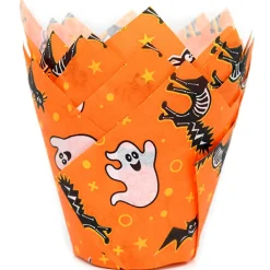 House of Marie Muffin Cups HoM Tulp Scary Halloween 36st.* Bakvormen Papier