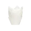 House of Marie Muffin Cups HoM Tulp Wit 200st.* Bakvormen Papier