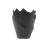 House of Marie Muffin Cups HoM Tulp Zwart 36st.* Bakvormen Papier