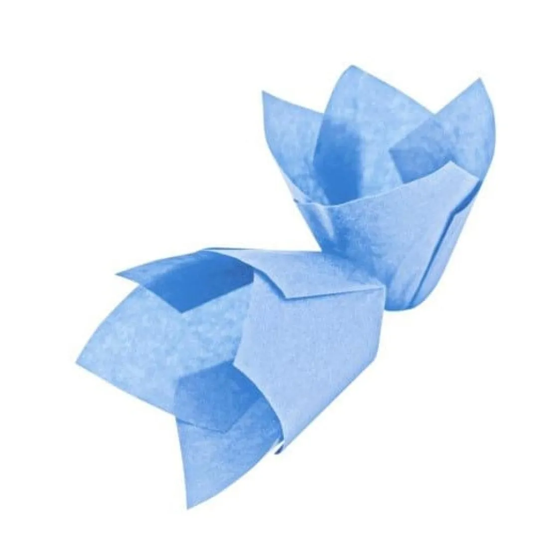 Overig Muffin cups tulpmodel Blauw 200 st.* Bakvormen Papier