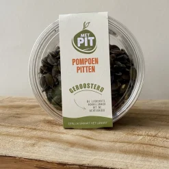 Met Pit Nederlandse Pompoenpitten Geroosterd 150g* Zaden, Granen, Noten En Vruchten