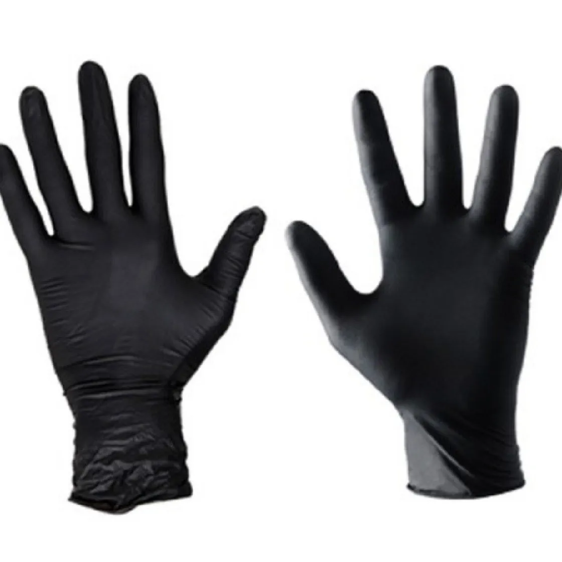 Overig Nitril Handschoenen (Wegwerp) Zwart 100st. - Maat M* Ovenwanten En Handschoenen|Ovenwanten En Handschoenen