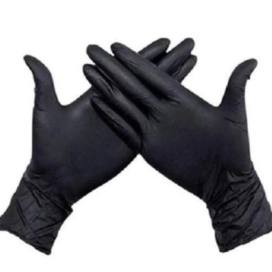 Overig Nitril Handschoenen (Wegwerp) Zwart 100st. - Maat M* Ovenwanten En Handschoenen|Ovenwanten En Handschoenen