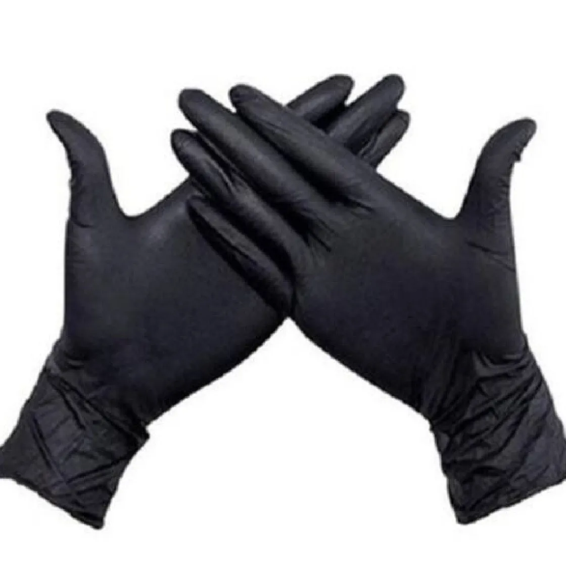 Overig Nitril Handschoenen (Wegwerp) Zwart 100st. - Maat L* Ovenwanten En Handschoenen|Ovenwanten En Handschoenen