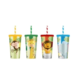 Njoy Funniez Shake/Slush Bewaarbekers (40 stuks)*** Ijs En Dessert Verpakkingen