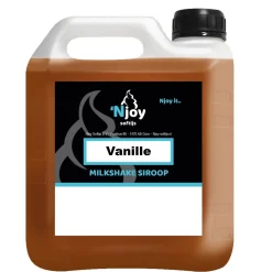 Njoy Milkshake Siroop Vanille (2 liter)* Siropen