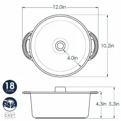 Nordic Ware Angel Food Cake Bakvorm* Speciale Bakvormen