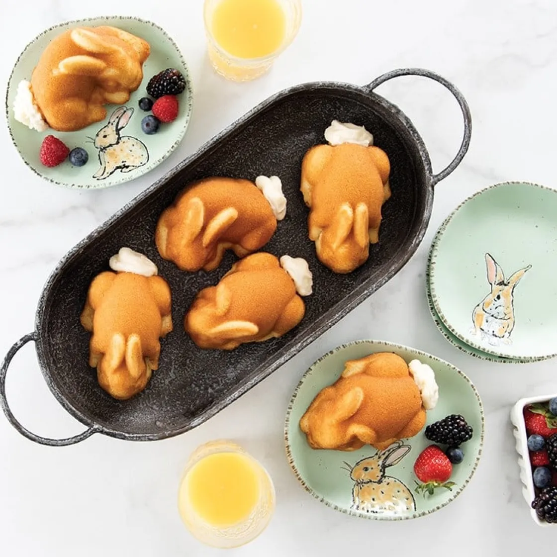 Nordic Ware Baby Konijntjes Bakvorm* Speciale Bakvormen