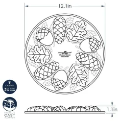 Nordic Ware Bladeren Bakvorm Rond* Speciale Bakvormen