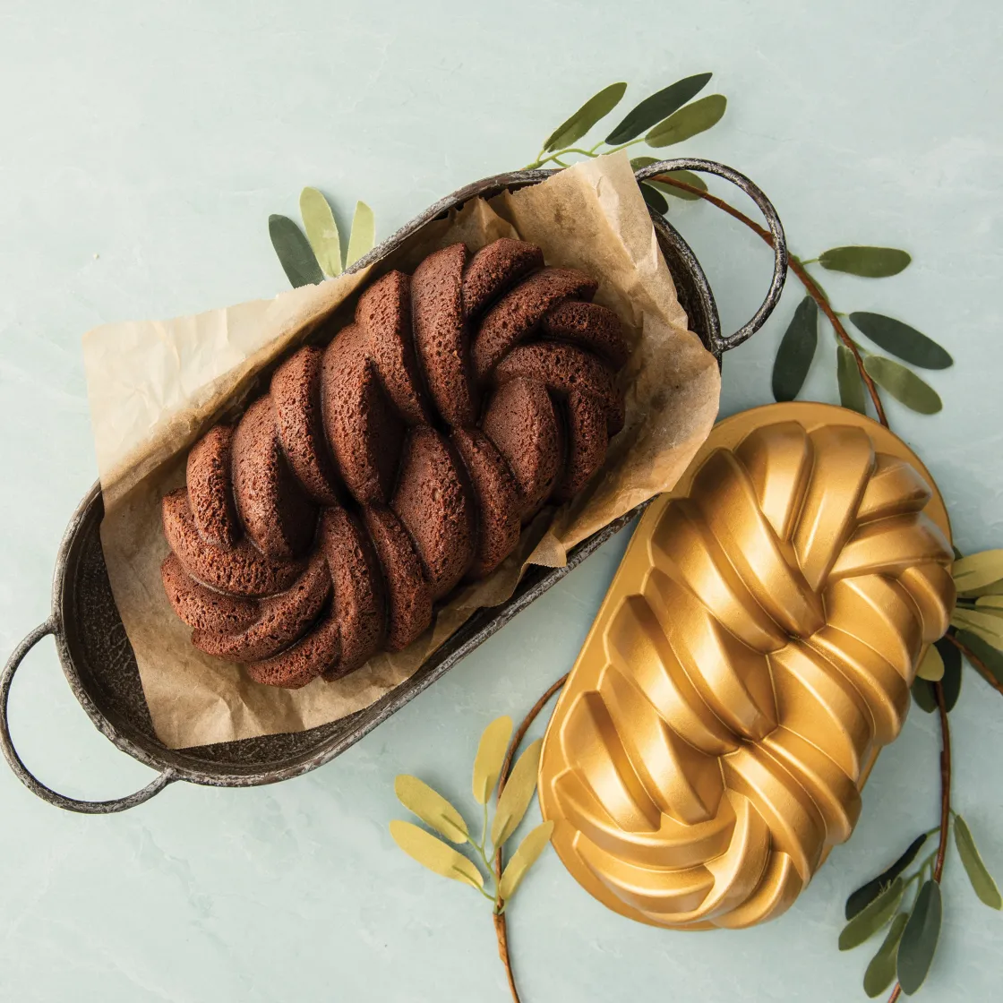 Nordic Ware Braided Broodvorm/Cakevorm* Speciale Bakvormen