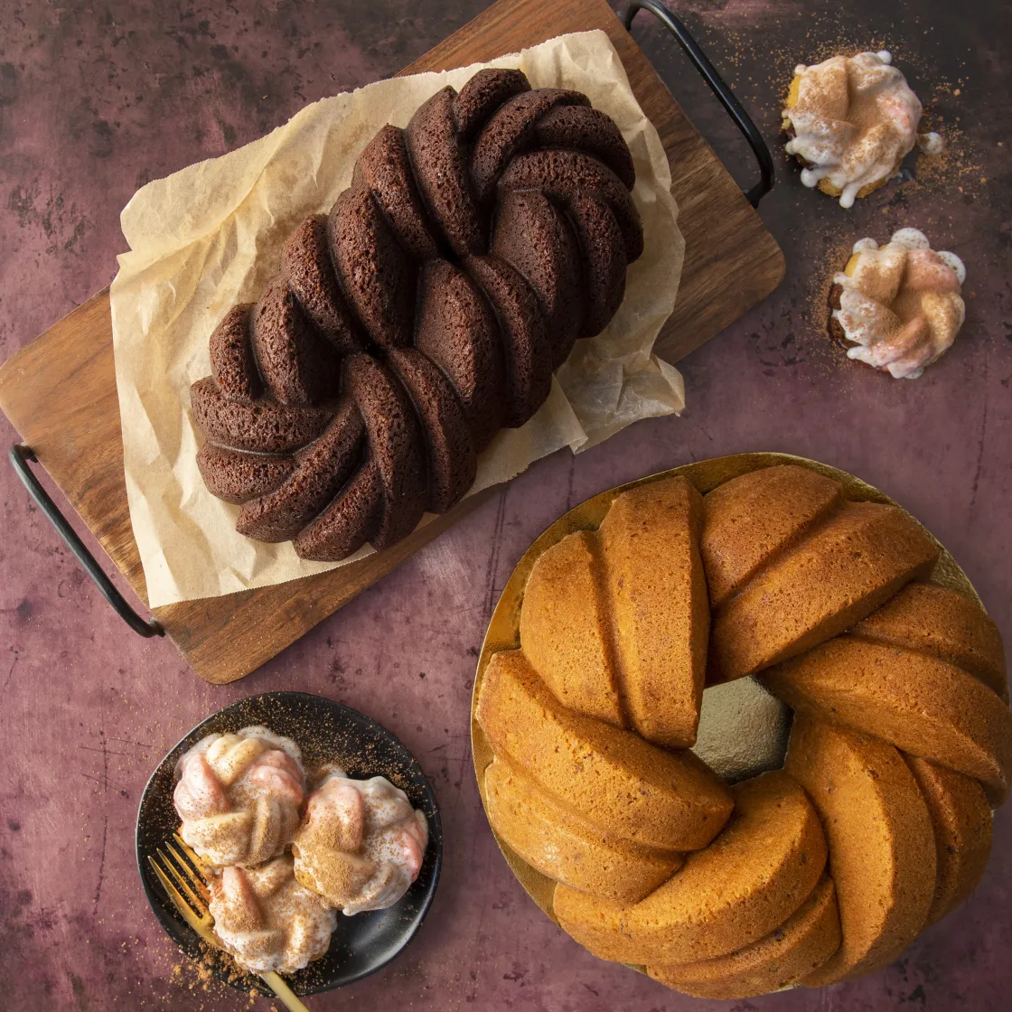 Nordic Ware Braided Broodvorm/Cakevorm* Speciale Bakvormen