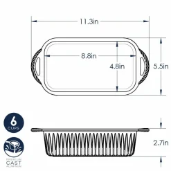 Nordic Ware Classic Broodvorm/Cakevorm* Rechthoekige Bakvormen