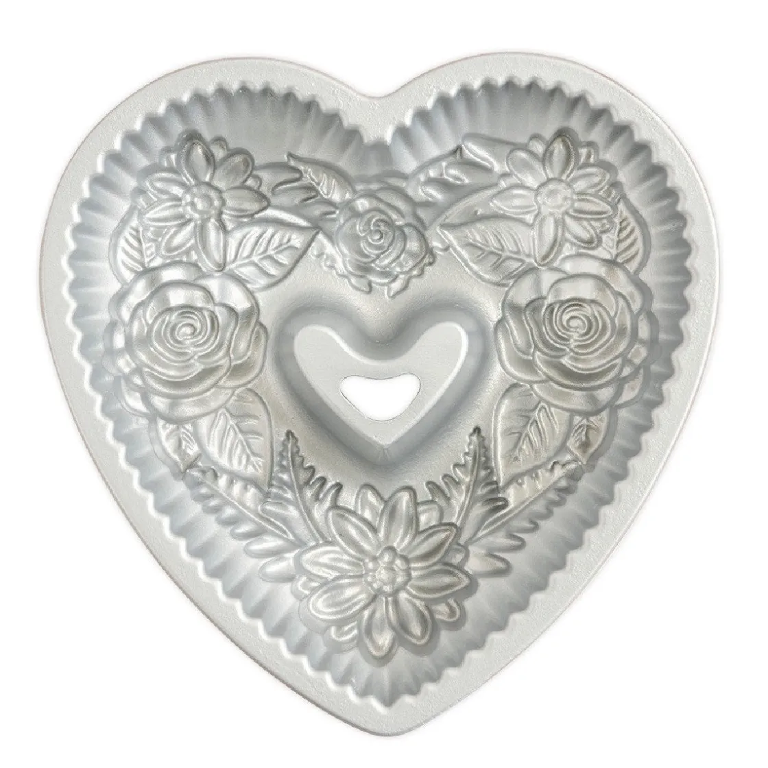 Nordic Ware Floral Heart Tulband Bakvorm* Speciale Bakvormen