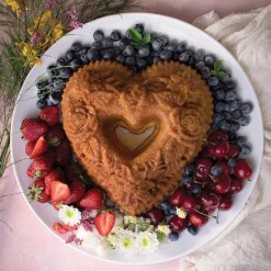 Nordic Ware Floral Heart Tulband Bakvorm* Speciale Bakvormen