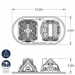 Nordic Ware Gingerbreadhuis Duet Bakvorm* Speciale Bakvormen