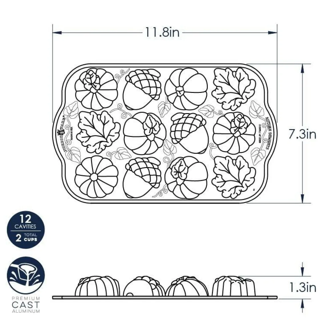 Nordic Ware Herfst Bakvorm* Speciale Bakvormen