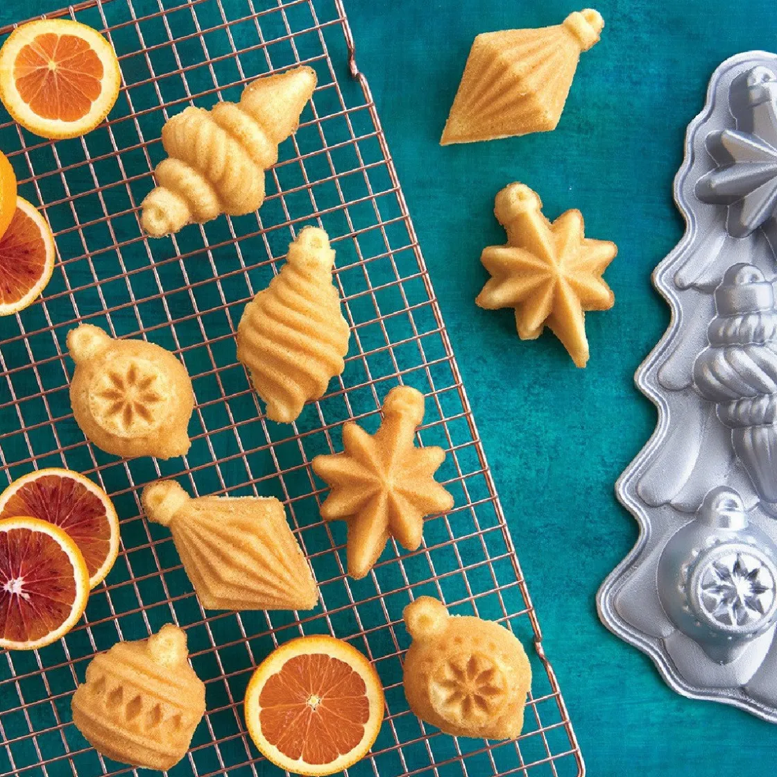 Nordic Ware Kerst Vintage Ornament Bakvorm* Speciale Bakvormen