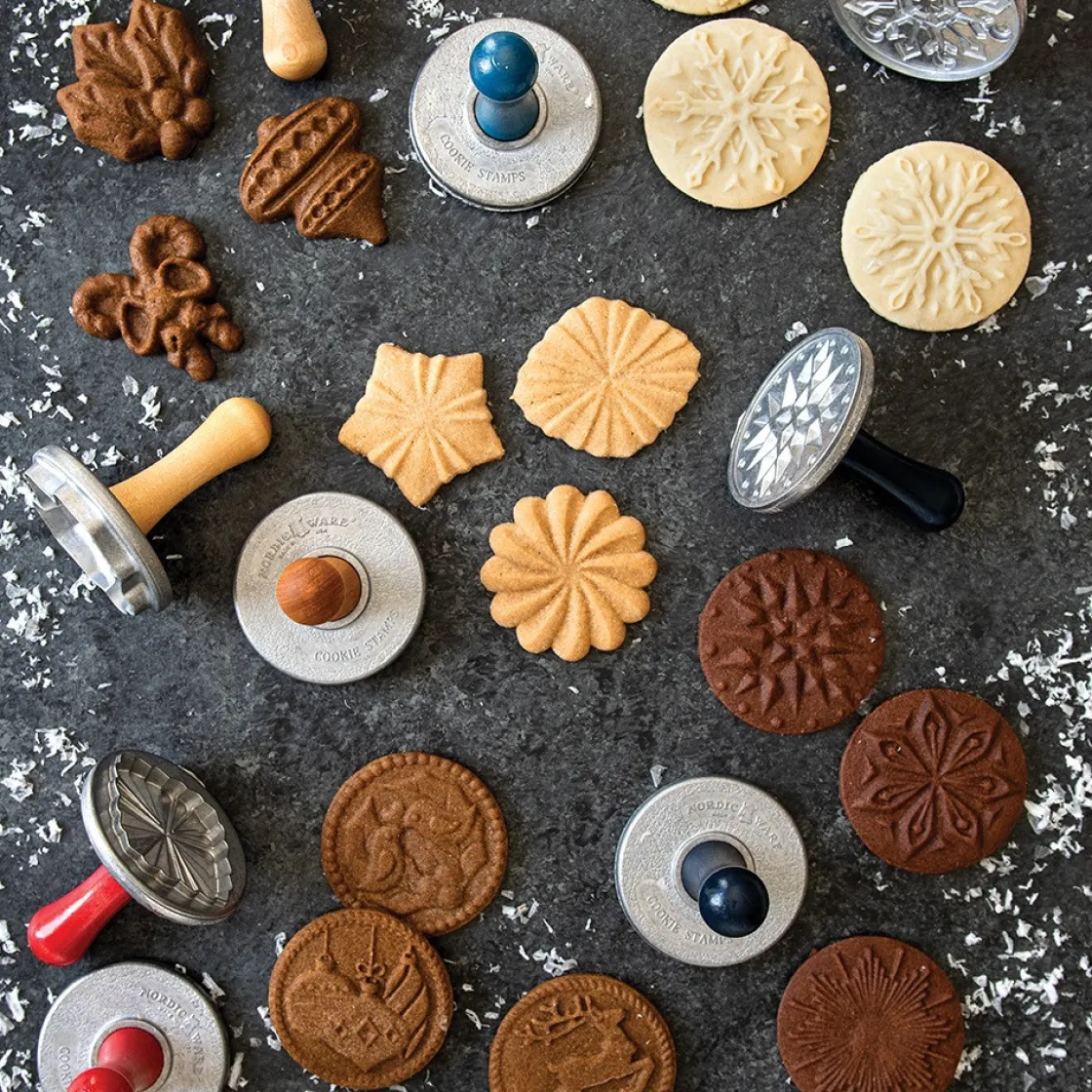 Nordic Ware Koekjesstempel Sneeuwvlokken Set/3* Figuur Stekers