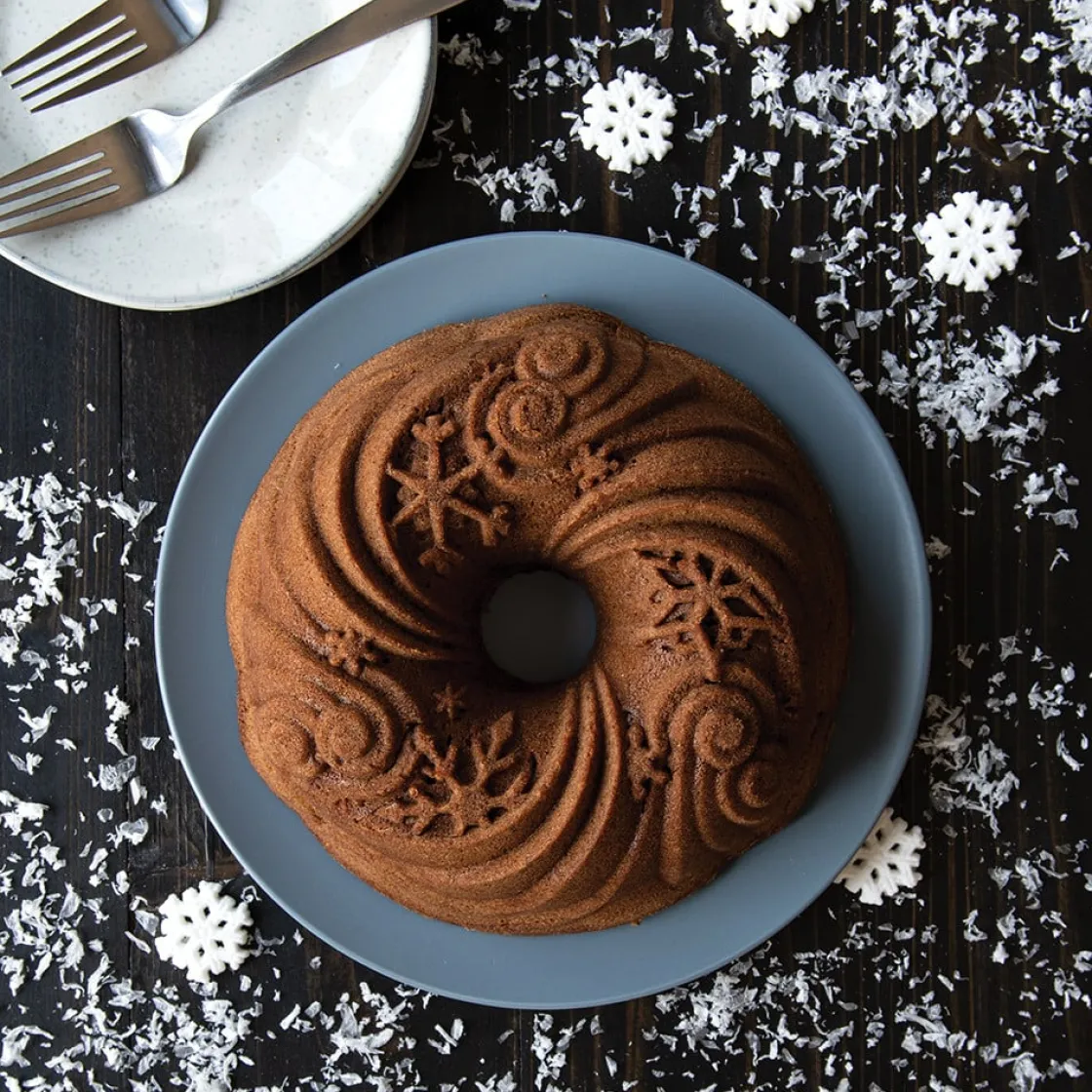 Nordic Ware Let It Snow Tulband Bakvorm* Speciale Bakvormen