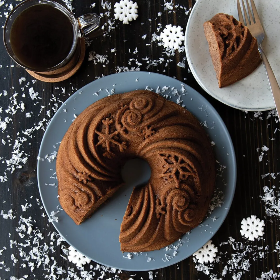 Nordic Ware Let It Snow Tulband Bakvorm* Speciale Bakvormen