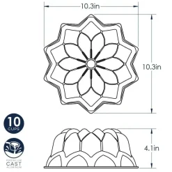 Nordic Ware Vintage Ster Tulband Bakvorm* Speciale Bakvormen